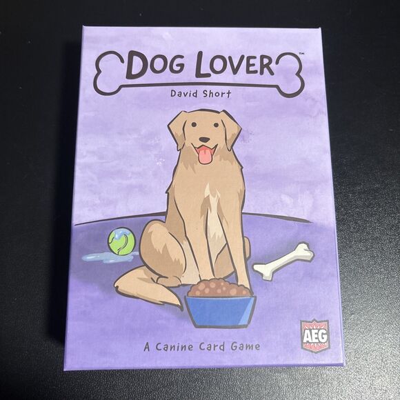 Dog Lover Card Game By AEG And David Short - Picture 1 of 3